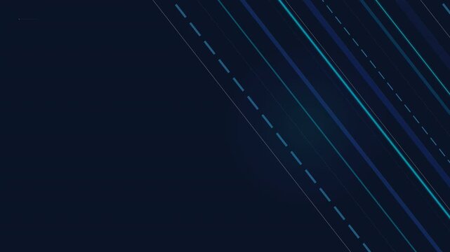 Kinetic Monochrome Diagonal Stripes with Dynamic Linear Motion