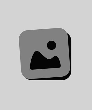 Image gallery icon with drop shadow