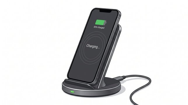 Wireless phone charging