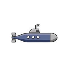 Submarine illustration © dadang