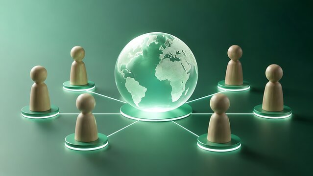Global International Networking And Worldwide Community Team Connection
