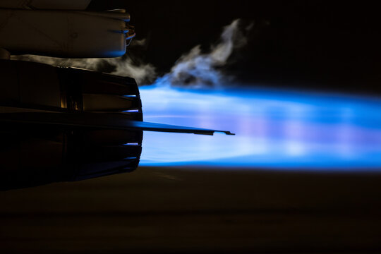 Military Jet Engine Thruster
