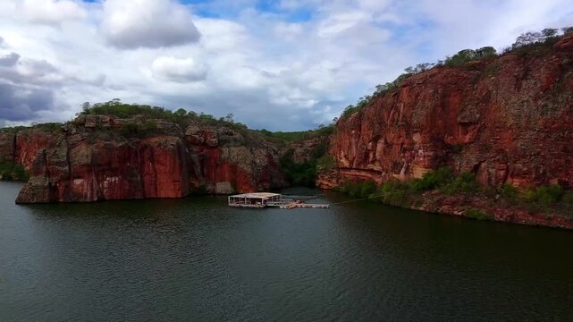 boat trip in the canions