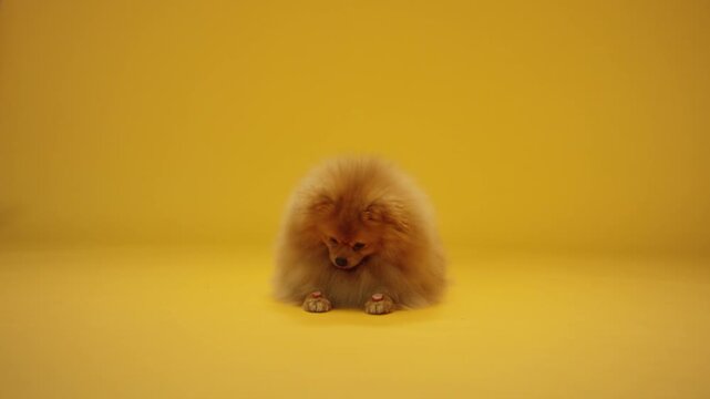 baby chick in a basket