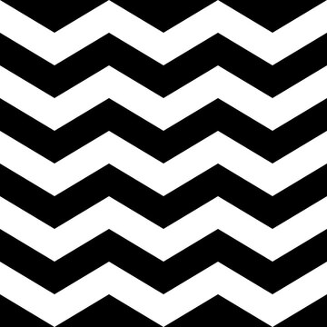 Black seamless chevron pattern repeating background vector