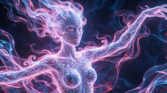 abstract fractal background