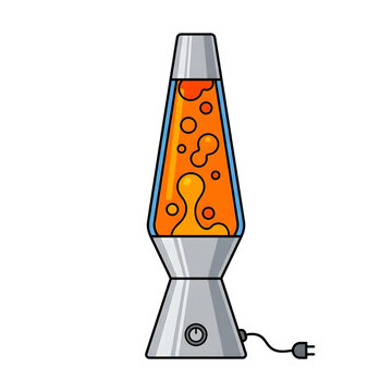 orange lamp warning sign