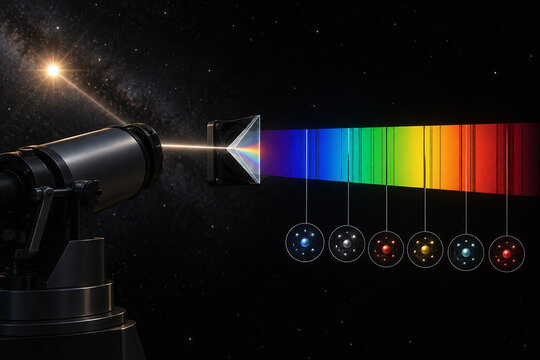Starlight Spectrum Reveals Stellar Elemental Composition