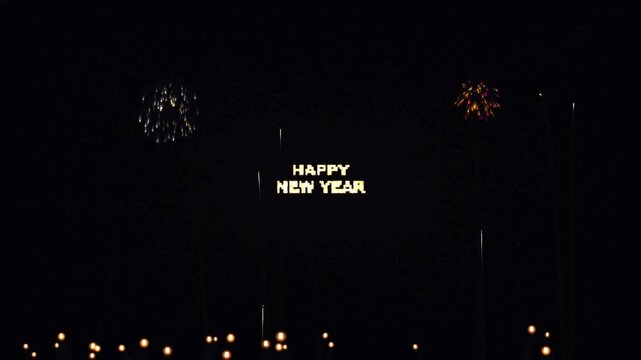 Happy New Year Celebration