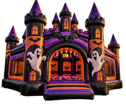 Halloween Spooky Inflatable Bounce House Castle