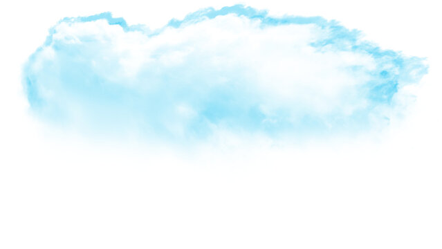 A realistic fluffy white cloud cutout for digital design projects. This high-quality PNG , isolated on transparent background, is perfect for sky replacements, weather apps, and creative composites.
