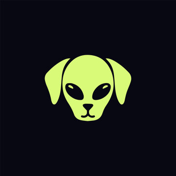 Alien Dog Logo