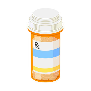 Orange Prescription Bottle
