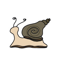 Wood Land Animals-snail © MY