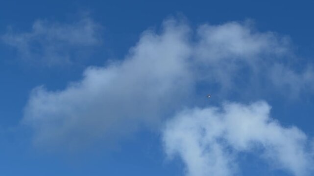 Military Stealth Fighter Jet Flying High Over Gold Coast Australia