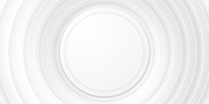 abstract background circle tunnel wave minimalist style technology banner design