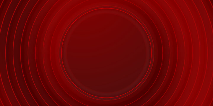 abstract background circle tunnel wave minimalist style technology banner design