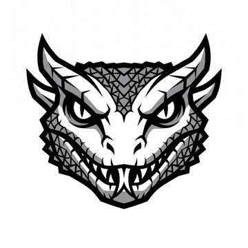 tribal skull tattoo