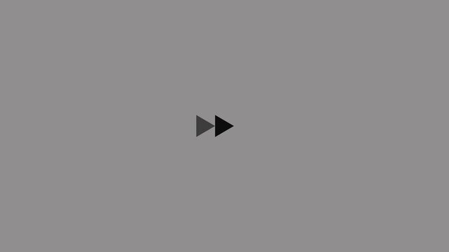 Animation of looping rewind button concept. Rewind Graphic icon Background. play baton icon motion animate 4k video.