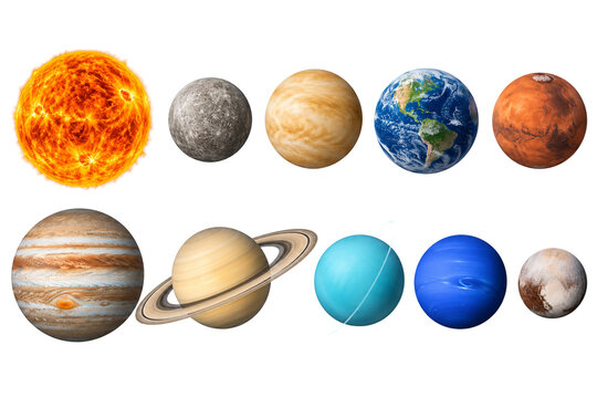 solar system planets set