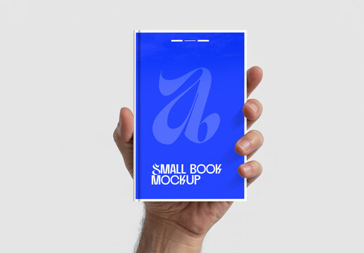 Small Book Mockup