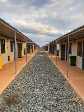 Remote fifo mining camp worker accommodation units