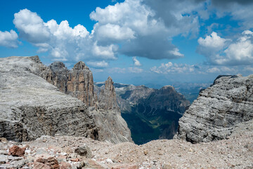 Piz Boe is a peak in the Dolomites in northern Italy. The highest peak in the Sella massif. © Tomasz Warszewski