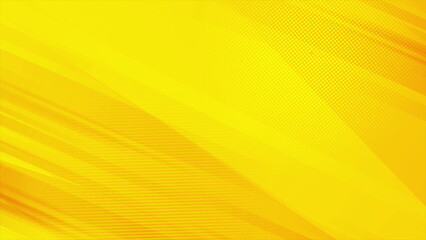 Naklejka na ściany i meble Vivid yellow orange grunge stripes abstract geometric background