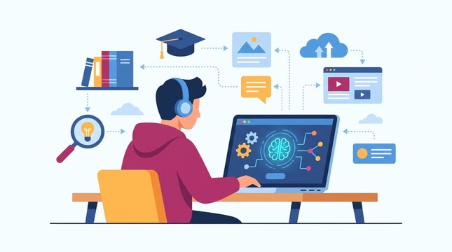 AI Online Learning and Education