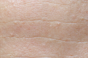 Soft, pale skin texture with fine, natural lines