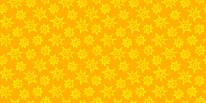 sun pattern background. childish sun seamless pattern. sun pattern for kids background.