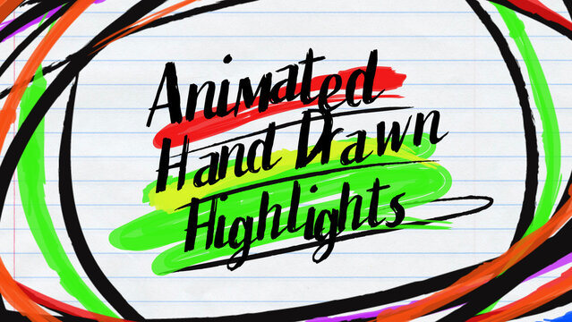 Animated Hand Drawn Highlights