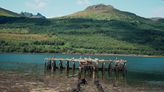 View of Loch Long sea loch near Arrochar in Argyll and Bute, Scotland, UK - 10 September 2026.