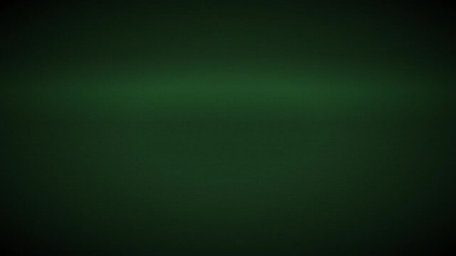 Phosphor green old tv static glitch animation for sci-fi overlay, analog terminal distortion with monochrome scanline noise