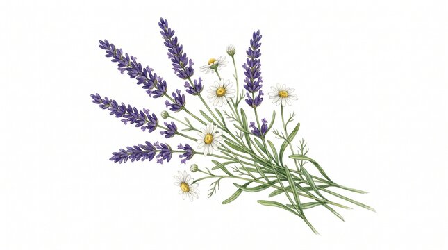 Lavender and Wildflower Bouquet