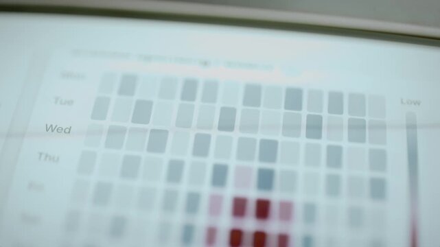 Spending heatmap highlights purchases during atypical hours