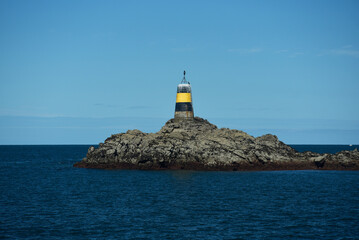 Phares et balises en baie de Saint-Malo © Anthony SEJOURNE