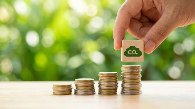 Rising carbon emissions and the impact of climate change on the global economy and business.
