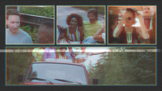 VHS Split Screen Frame 04