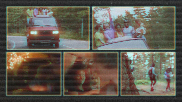 VHS Split Screen Frame 05