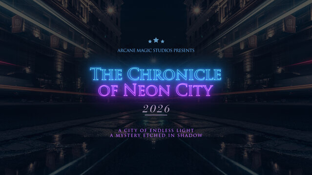 Cinema Title Opener 09. The Chronicle Of Neon City.