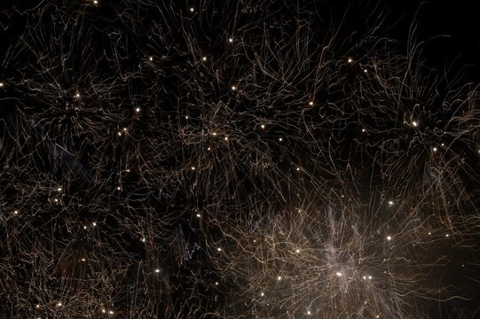 fireworks in the sky