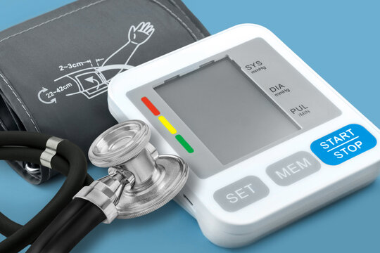Electronic Blood Pressure Monitor and Stethoscope