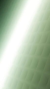 Abstract green gradient background with white diagonal light