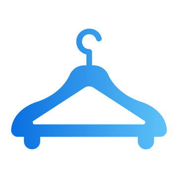 Hanger Line Gradient Icon