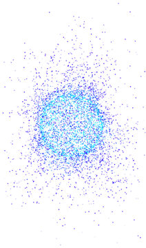 Ai tech background with abstract dot sphere pattern. Design education, big data, future digital network, business connect and science concept for banner, web or presentation.