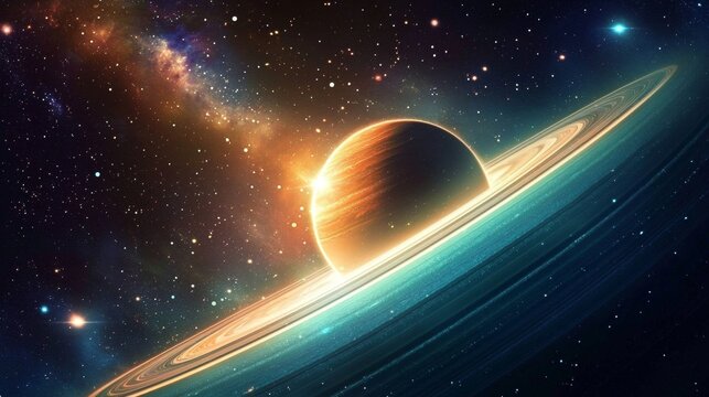 Explore stunning backgrounds that showcase planets and spaceships.