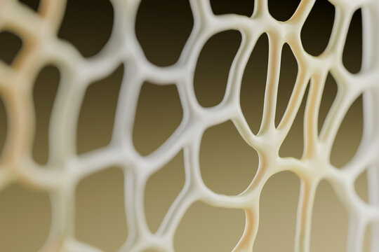 3D Pink Cellular Texture