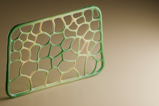 3D Cellular Network Closeup