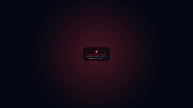 Minimalist Dark Mode Digital User Interface Login Prompt on Black Background for Modern Software Design